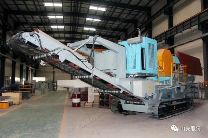 latest company news about Shanghai SANME MP mobile crushing creates excellent value for customers  2