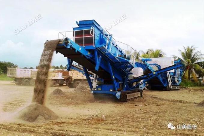 latest company news about Shanghai SANME MP mobile crushing creates excellent value for customers  5