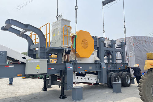 china latest news about 120 T/H Mobile Jaw Crushing Plant was delivered to Indonesia