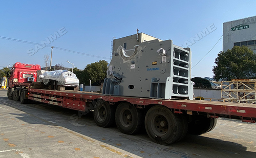 china latest news about 300T/H jaw crusher was delieverd to Uzbekistan