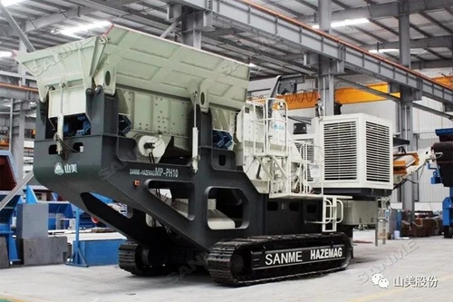 china latest news about Shanghai SANME MP mobile crushing creates excellent value for customers