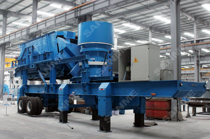 Energy Mining Granite Integral Portable Rock Crusher