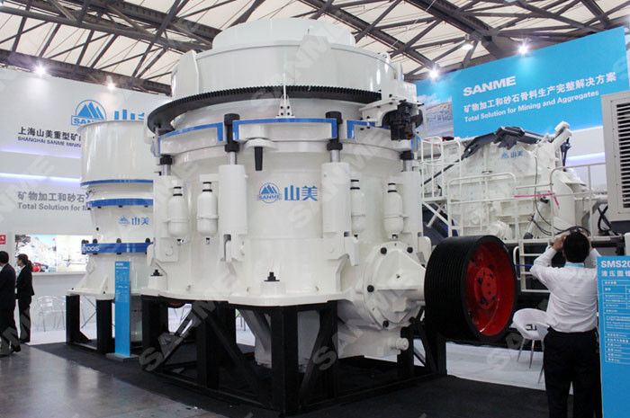 Auto Stone Cone Crusher Machine For Mining / Metallurgy / Construction