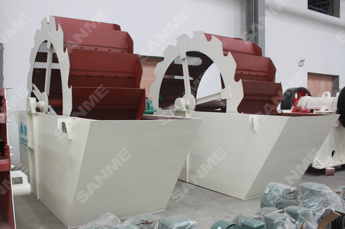 Smart Structure Building Sand Washer For Washing And Screening Materials