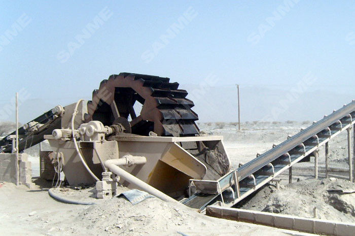 XS Series Wheel Sand Washer 50-2180t/H High Capacity New Structure