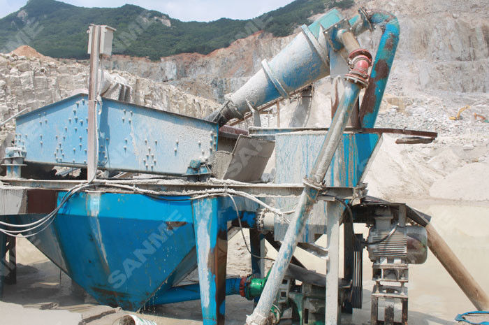 High Efficiency Sand Washer , Sand Collecting System, Sand Washing System Little Dust