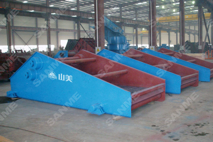 High Standardization Vibrating Screen Reasonable Technical Data Low Noisy