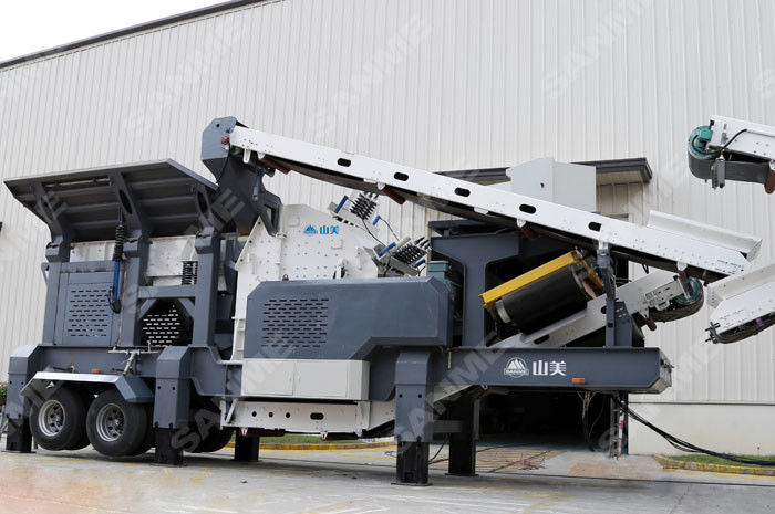 Safe Portable Crushing Plants Stable Performance Flexible Configuration