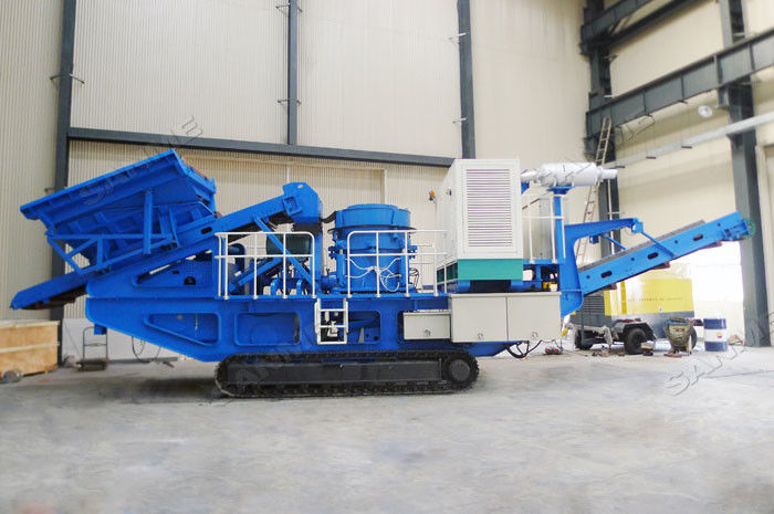 Hydraulic 261kw 150t/H Tunnel Slag Aggregate Cone Crusher