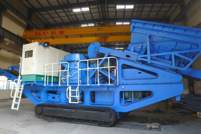 Hydraulic Aggregates 400kw 480T/H Crawler Cone Crusher