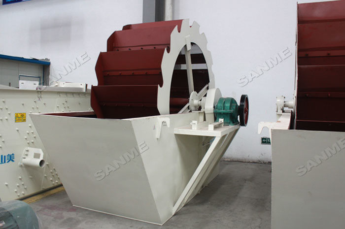 Stable Bucket Wheel Sand Washer Good Performance Easy Maintenance Long Working Life