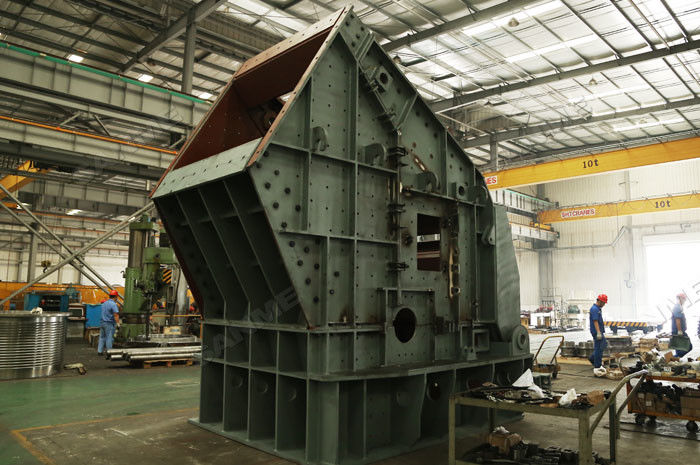 ISO HC128 Limestone Feeding 450mm Impact Stone Crusher