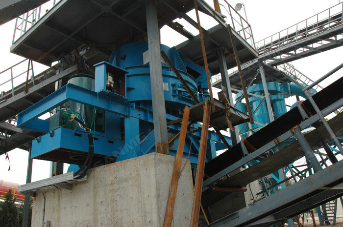 Feed 100mm VC726 River Pebble Impact Stone Crusher