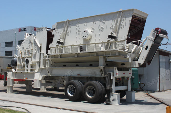 Width 3110mm Diabase 1000t/H Portable Impact Crusher