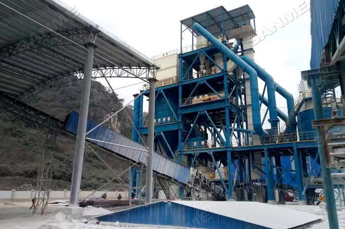 1500t/H Limestone Quartz Sand Stone Crushing Machine For Airport Runway