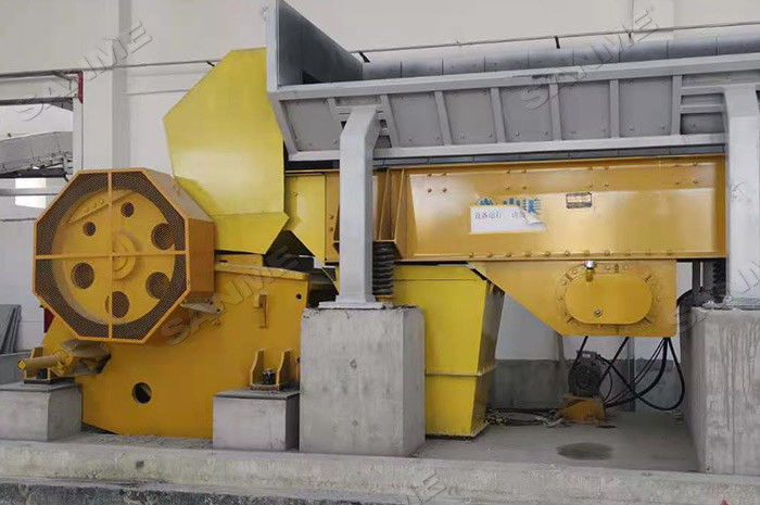 Welded Steel 300t/H Pebble Jaw Crushing Machine 90kw