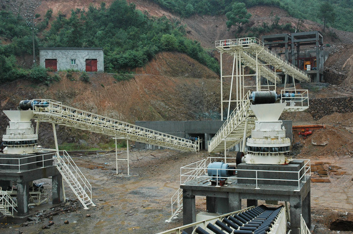 SANME Feeding 600mm Granite Basalt Mining Crushing Machine