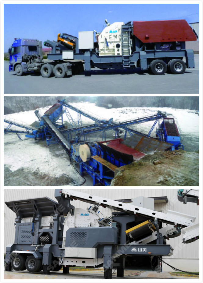 Width 3110mm Metallurgy 450t/H Mobile Impact Crusher 0