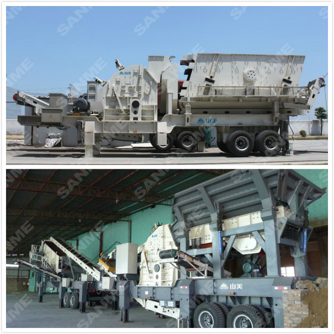 Metallurgy Feed 1520mm 450t/H Portable Impact Crusher 0