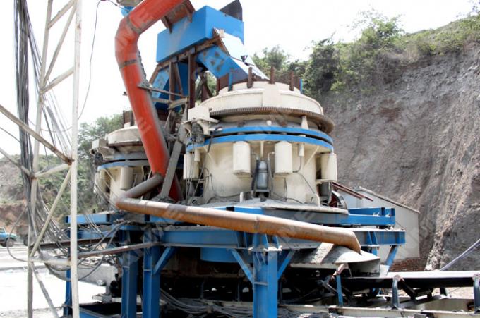 Basalt Feeding 450mm 1500t/H Mining Rock Crusher 0