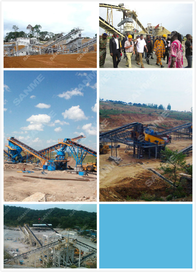 Highway Screening 450mm Feed Granite Crushing Machine 0