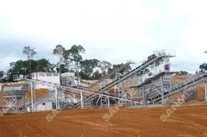 Construction Works 450mm Feed SMH120 Mining Crushing Machine 1