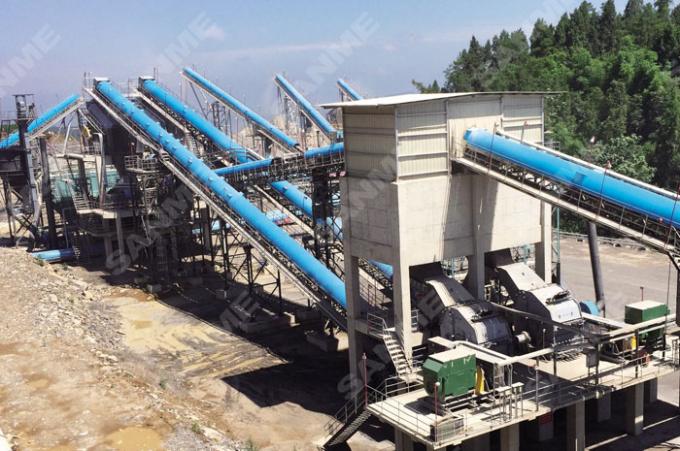 SMH250 SMH180 Mining Crushing Machine With Vibrating Screen 2