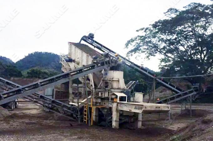 Feeding 100mm 800t/H River Pebbles Quarry Rock Crusher 1