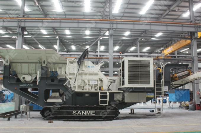 Mining Sand 480t/H Slaked Lime Crawler Impact Crusher 2