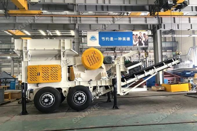 latest company news about Shanghai Shanmei Crushing Station goes to North America again  0