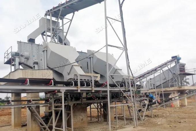 latest company news about Attention | Shanghai SANME assists Nigeria aggregate project construction  2