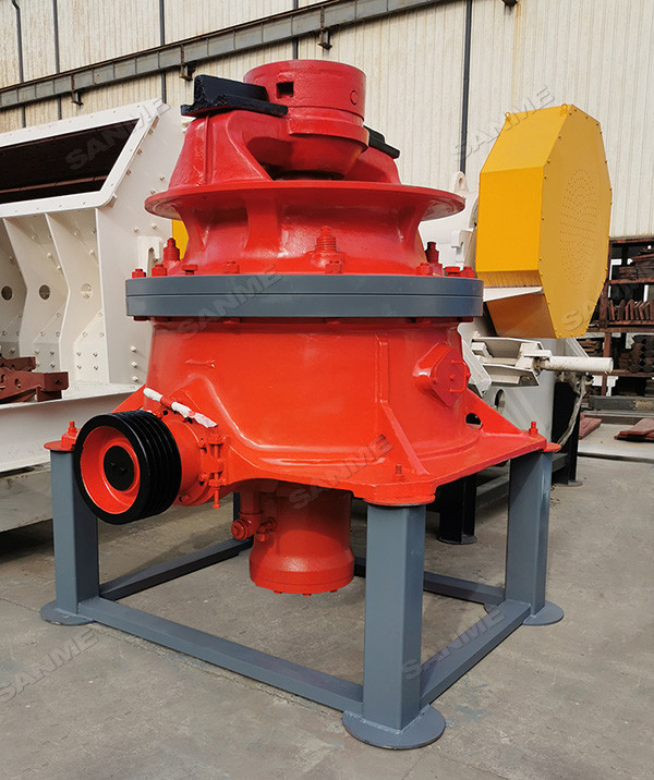 Latest company news about SMG200EC hydraulic cone crusher was delivered to Mexico