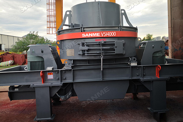 SANME Vertical impact crusher was sent to Indonesia