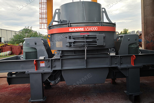 Latest company news about SANME Vertical impact crusher was sent to Indonesia