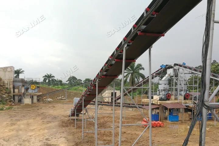 Latest company news about Attention | Shanghai SANME assists Nigeria aggregate project construction