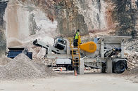 Highway Mining 300m3/H 810t/H Mobile Jaw Crusher