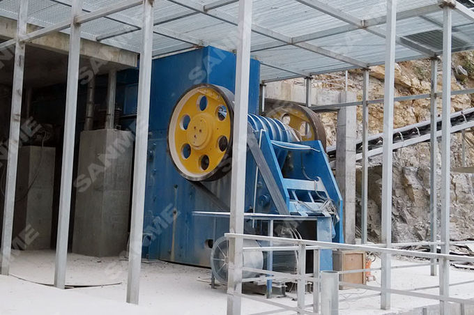 JC 340 Mining Jaw Crusher MachineHigh Flexibility Low Energy Consumption 0