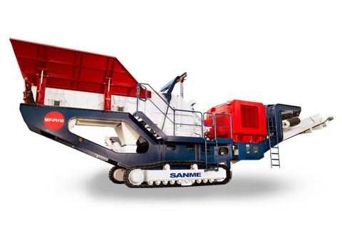 MP-PH Series Mobile Crushing Plants Remote Hydraulic Controlled Easy Operation