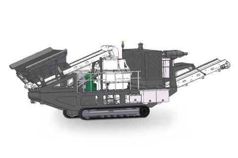 Multifunctional Mobile Crushing Plants , Mobile Stone Crusher Stable Performance