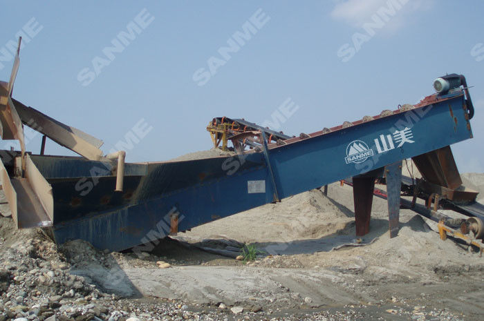XL Series Wheel Sand Washer 50-2180 T/H For Aggregate Processing System