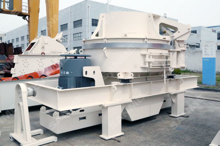 High Efficiency VSI Sand Maker Machine , Vertical Impact Crusher Feed Size 45-150mm
