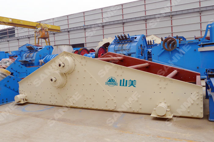 YK Series Vibrating Screen Of Inclined Sieving Machine 30-875t/H Output