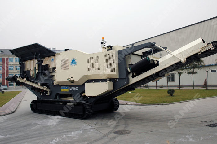 Jaw Mobile Crushing Plants Quick Easy Transport Energy Saving MP-J Series