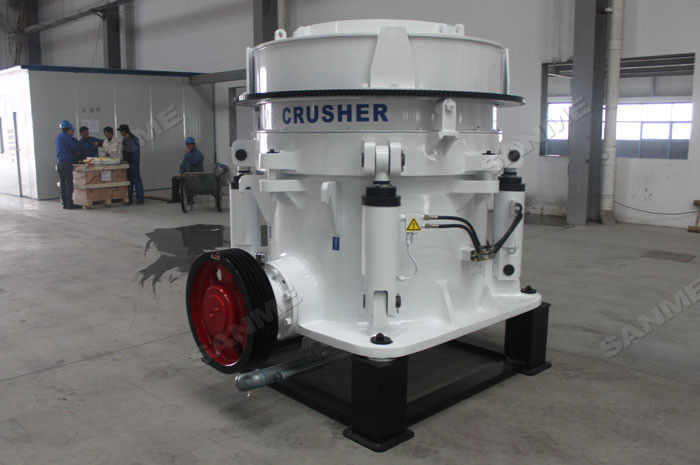 High Crushing Ratio Gyratory Crusher , Stone Cone Crusher Optimized