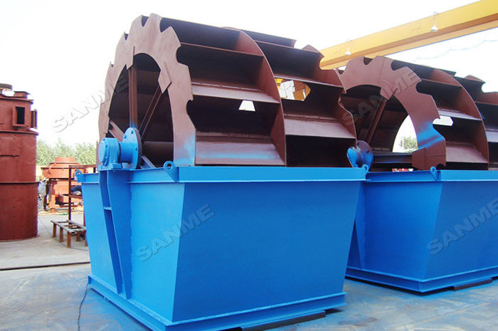 2.5-9.43T Sand Washer Reasonable Structure High Output Save Water Resource
