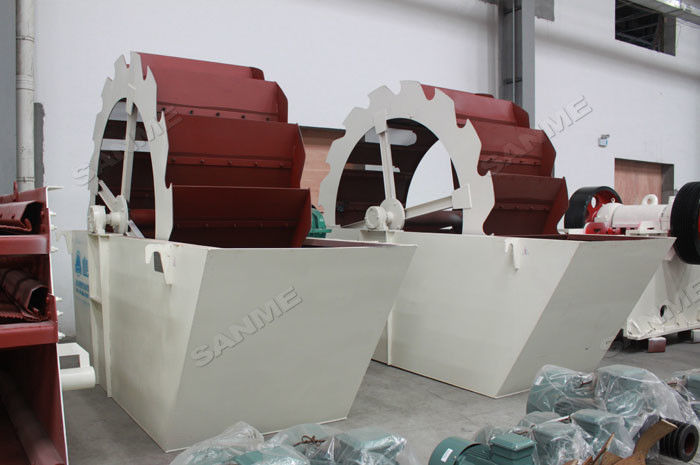 Wheel Sand Washer Machine Reliable Operation With Leak Proof Structure