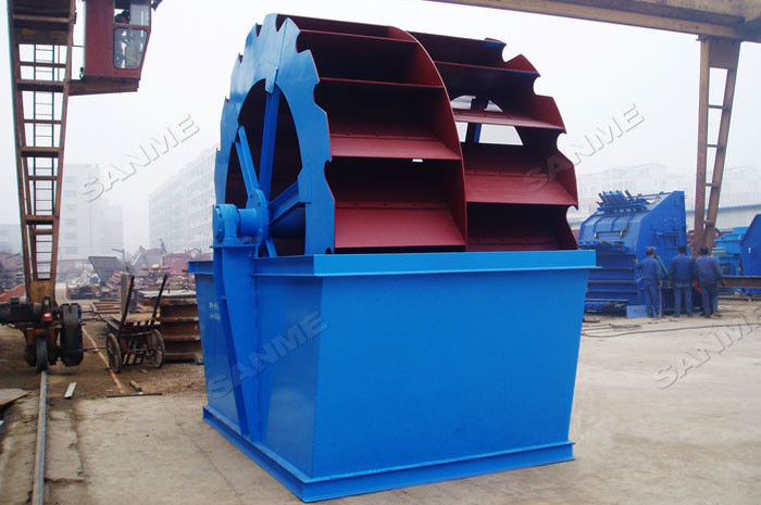 Big Capacity Sand Washer Convenient Maintenance High Washing Cleanliness