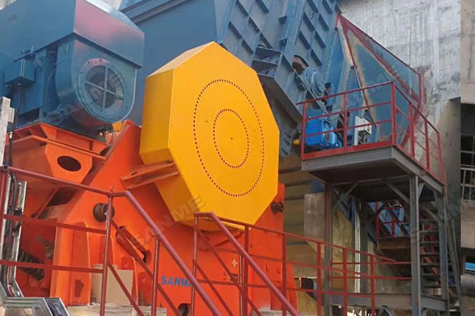 Mining Metallurgy 2100t/H Coal Jaw Crusher 350mm Discharge 1