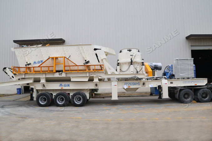 Width 3110mm Diabase 1000t/H Portable Impact Crusher 0