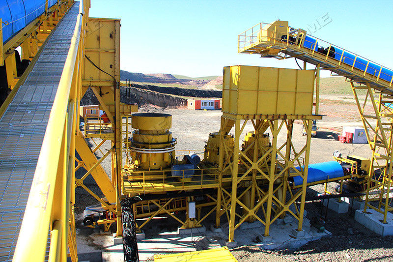 Highway Screening 450mm Feed Granite Crushing Machine